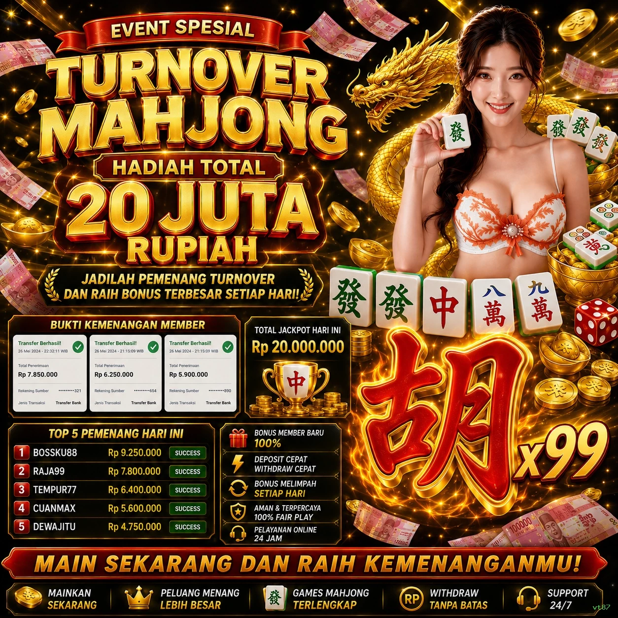 vt87 Platform Game Terpercaya untuk Pemain Indonesia